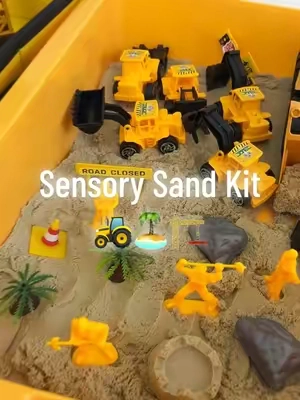 The best sensory play set!  Can’t believe how fun these kits are… 🏗️🏖️#sensoryplay #sensorybin #sensorytoy #screenfreeplay #kidstoy #kidstoys #indoortoys #outdoortoys #toddleractivities #kidsactivities #giftforkids #stemtoys #dealsforyoudays 