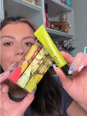 Dill Pickle lip balms !!! 😍🥒 @e.l.f. Cosmetics #elfcosmetics #eyeslipsface #picklelipbalm #TikTokshopbacktoschool 
