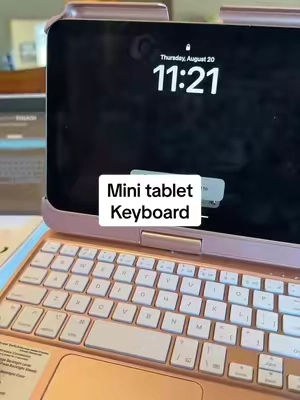 Tablet mode or laptop mode #keyboard #tabletkeyboard #wirelesskeyboard #TikTokshopbacktoschool #tiktokshopcreatorpicks 