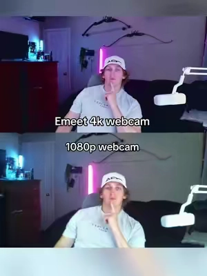 A great camera makes the difference  #emeet #webcam #4kquality #streamingcamera #streamer 
