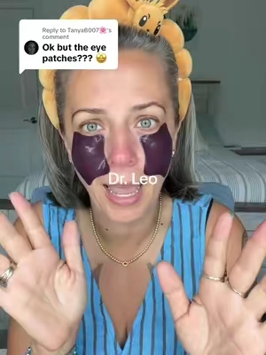 Replying to @TanyaB007🌸 @Dr.Leo-USA eye patches are that girl. #drleo #tiktokshopcosmetics #eyepatches #skincare 
