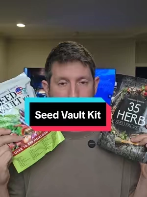 Grow a wide variety of vegetables and herbs at home with the Gardeners Seed Vault Kit. It includes 70 different seed varieties, making it a great option for home gardens, raised beds, backyard planting, and keeping a diverse selection of seeds on hand. #SeedVault #GardenSeeds #VegetableSeeds #HerbSeeds #HomeGarden 