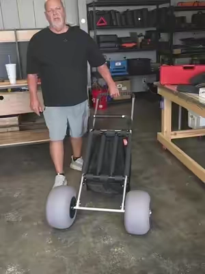 Beach Dolly Cart #beachdolly #youthsports #picnic #outdoorlife #campinglife 