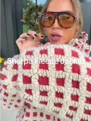 @TanmingFashion Sherpa Fleece Jacket. #TikTokshopbacktoschool #tiktokshopcreatorpicksforyou #ootdinspo #sherpa #jacket 