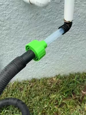 Adaptador para drenaje de aire acondicionado #ac #aireacondicionado #actechnician #TikTokshopbacktoschool #DIY 