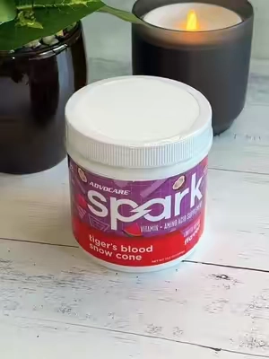 Wait… Tiger’s blood?! 👀🔥. I had no idea AdvoCare spark came in this flavor. Zero sugar + an energy and focus drink mix for those busy days. ##advocare##advocarespark##energydrink