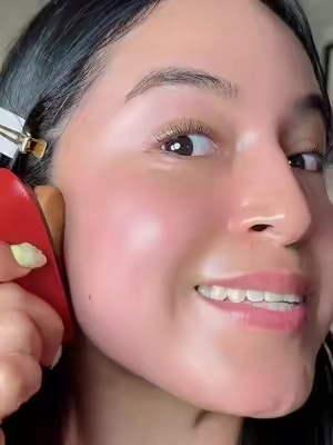 Facial desde casa con mi #zdeerfacialmassager #zdeerhealth #masajefacial @Zdeer Official 