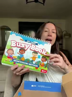 This is helping my sons speech so much! #montessori #preschool #preschoolactivities #busybook #toddler