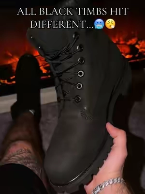 All black Timbs just hit different. 🥶🔥 Clean, rugged, and ridiculously easy to style—the triple black colorway gives the classic 6-inch boot a completely different look. Streetwear, casual, fall or winter fits… these just work.😮‍💨FREE 3-day delivery from Timberland on TikTok Shop!😮‍💨🔥@Timberland #timberland #timberlandboots #mensfashion #mensstyle #TikTokShopFinds 