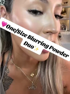 🩷✨One/Size Blurring Powder Duo🩷#onesizebeauty #onesizesettingpowder #onesizebouclesilk #TikTokshopbacktoschool  Posted on 08/20/2026 | Prices & promos were accurate at time of posting but may change. This is my personal testimony. Results may vary. @ONE SIZE BEAUTY 