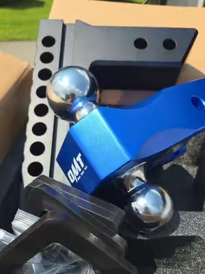 Orion Motor Tech adjustable drop hitches! #drophitch #towing 