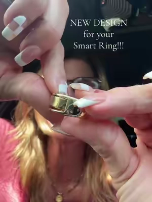 It’s so cute!!! #smartring #pavoi #smartrings 