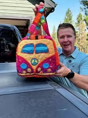 Camping duffel #camping #duffel #weekenderbag #hippievan 