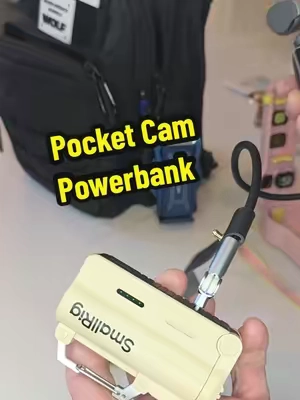 ITS A POWERBANK FOR MY POCKET CAM! #powerbank #pocketcamera #smallrig #portablepowerbank #tiktokshopcreatorpicks @SmallRigDirect 