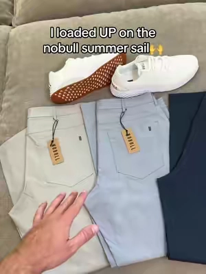 I loaded UP on the nobull summer sail🙌 #nobull #nobullpants #menswear #menstyle #dresspants @NOBULL 