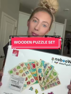 #puzzles #toddlermomlife #preschool #preschoolmom #kidsgiftideas 