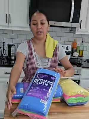estas Toallas Pronto Cloth yo utilizo para la LIMPIEZA Pronto Cloth Hybrid Microfiber #cleaning #limpieza #housekeeping #towel #cleaningtowels 