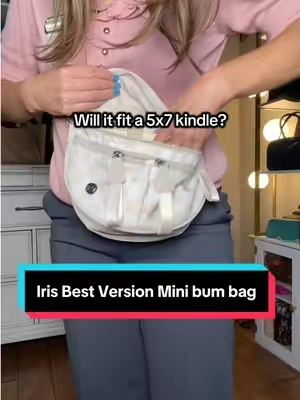 Replying to @Amanda Brown 🎧📚 Yes it’s will fit a 5x7 kindle.  here’s a little demo so you can get an idea of the size. Thanks for the question! #bumbag #crossbodybag #bagsandpurses #TikTokshopbacktoschool #tiktokshopfalldealsforyou 
