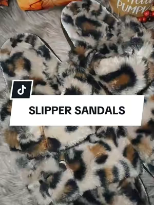 These slippers sandals will be perfect for fall 🍂 They are such good quality, comfortable, & cozy! They come in so many good color options. Go ahead and snag them while they are in stock! #slippersandals #fallshoes #TikTokshopbacktoschool #womensslippers #fyp 