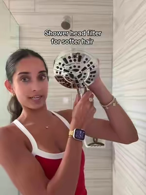 Video fail, but a product win cuz lowkey I’m upset about me not being able to get my old shower head off LOL #showerhead #showerfilter #filteredshowerhead #shower #showerproducts 