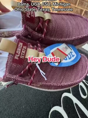 @HeyDude college edition shoes. #shoe #shoes #CollegeFootball #college #heydudeshoes 