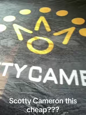 No way! #scottycameron #blanket #soft #golf #massive 