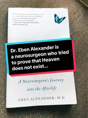 In this book Dr. Eben Alexander shares his vivid near-death experience (NDE) that transformed him from a scientific skeptic into a believer in an afterlife. This is such an incredible story!!!!🦋 @ThriftBooks Shop  #faith #BookTok #christiantiktok #God #faithjourney  