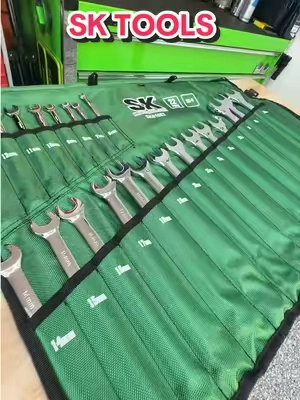 Check out these SK combination wrenches! #tools #mechanic #wrench #sktools 