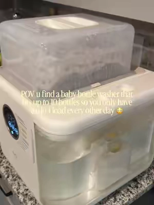 this was #1 on my registry 😩 no more washing bottles #marianaesquivels #MomTok #babyessentials #breastfeeding 