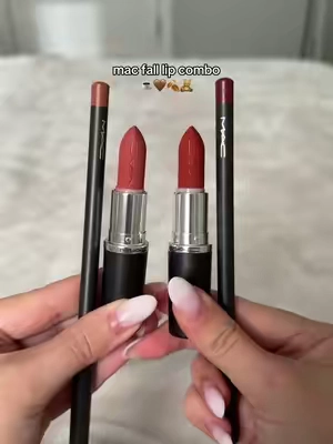 MAC Two-Toned Lip Kit:  mac taupe lipstick  Mac stripdown lip liner  Mac marrakesh lipstick  mac auburn lip liner  #maccosmetics #lipcombo #falllipcombo #maclipstick #MACSuperBrandDay  @M.A.C Cosmetics Store 