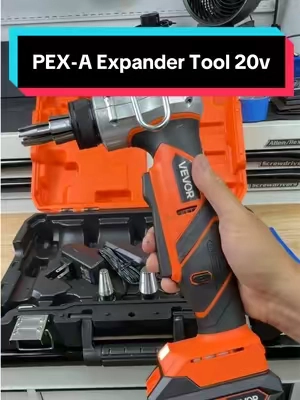VEVOR 20V PEX-A Tube Expander Tool #plumber #plumbing #tools #construction #construccion 