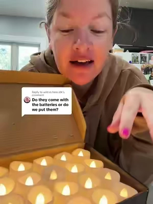 Replying to @wild.in.here.idk flameless candles #tealights 