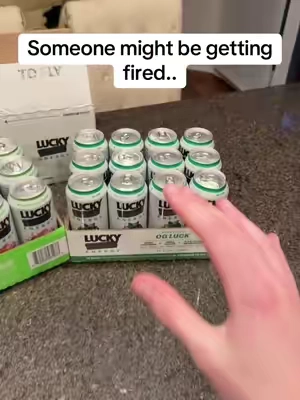 Gas stations can’t compete with this! #energydrink #energydrinks #luckyenergy #monsterenegydrink #energydrinksale 