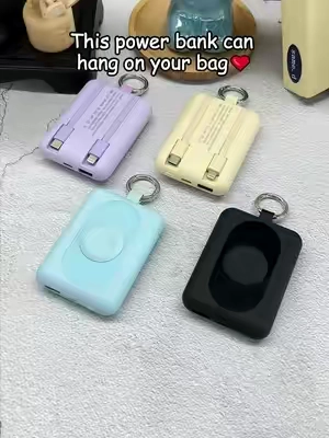 Cute on my bag. Powerful for my trip. ✨#powerbank #WeeklyDeals #dealsforyoudays #TikTokshopbacktoschool #traveltips