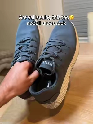 Are yall seeing this too🤔 nobull shoes rock #nobull #nobullshoes #gymshoes #workoutshoes #runningshoes @NOBULL 