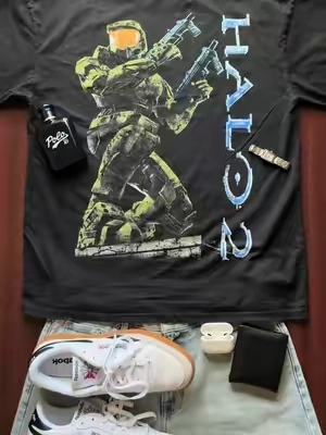 we’ve found the peak #fyp #outfit #fashion #Halo #shirt 