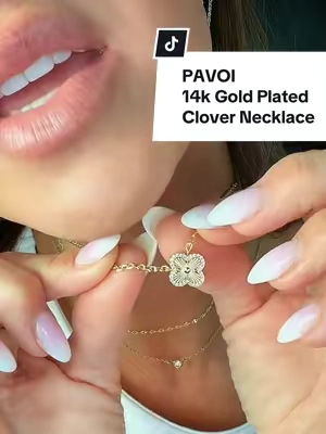 #pavoi #pavoijewelry #clovernecklace #goldplatedjewelry #TikTokShopCreatorPicks @PAVOI 