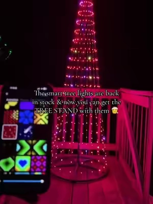 These sold out SO FAST last year, be sure to grab them while they’re on a limited time deal 🎅 #christmastree #christmaslights #treelights #christmasdecor #viral 
