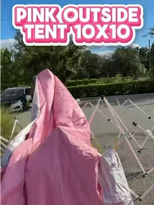 Love my pink vendor tent 🌸