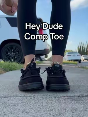 For the hard working girls #heydude #heydudecomptoe #heydudeworkshoes #womensworkshoes @HeyDude 