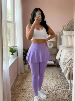 Dual-Use Sport Leggings #womensfashion #OOTD #plussize #gym 