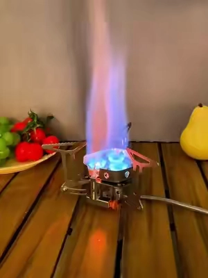 Powerful Three‑Jet Camping Stove | Boils Water In 1‑2 Minutes🔥  #campingstove #outdoorgear #fyp #TikTokShop#fouyou 