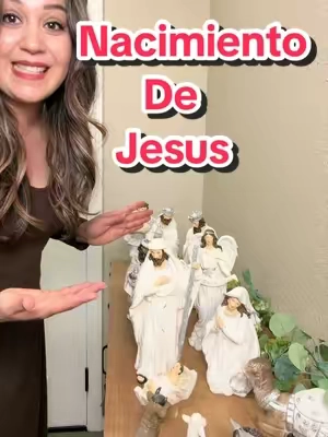 La belleza del nacimiento del Niño Jesús en casa #nativityset #qvc #christmasdecor #TikTokshopbacktoschool #BackToSchool @QVC, Inc 