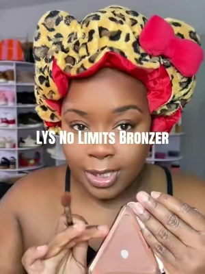 I’m naming this the beginners bronzer or bronzer for beginners! @LYS Beauty #lyspowderbronzer #lysbronzer #beginnermakeup #mattebronzer 