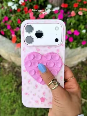 pretty pink florals 🌸 @velvetcaviar #velvetcaviar #phonecase #cutephonecases #pinkphonecase #TikTokshopbacktoschool 
