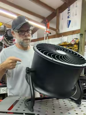 VEVOR Floor Fan, 3 Speeds High Velocity Heavy Duty 14 Inch Industrial Fan, 2520 CFM 360° Adjustable Tilt 23.62 ft/sec Airflow Large Metal Fan, for Home, Gym, Office, Garage, Commercial Shop & Bedroom.   #fan #coolingfan #tools #TikTokshopbacktoschool #tiktokshopcreatorpicks @VEVOR Automotive Store 