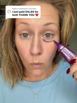 Replying to @GaPeach that’s craaaazy @Dr.Melaxin #drmelaxin #eyecreams #darkcirclesundereyes #koreanskincareproducts 