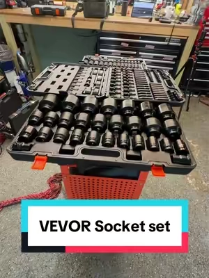 Need some good socket sets? #mechanic #tools #vevortools #socketset #tiktokshopcreatorpicks @VEVOR Store 