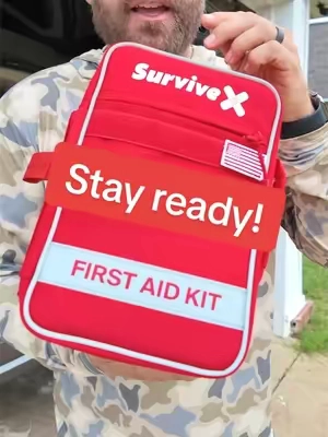 Always be prepared you never know what will happen! @SurviveX US #firstaid #help #beprepared #medical #bandaid 