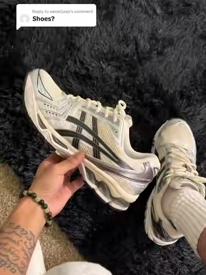Replying to @sweetjaap they crazy hard #TikTokshopbacktoschool #asics #kayano14 #shoes 